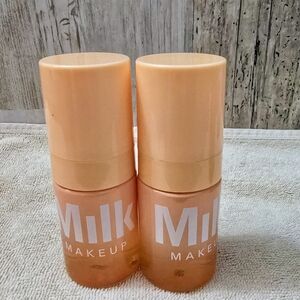 Milk Makeup Cloud Glow Foam Brightening Primer Set Of Two New